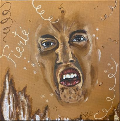 Les impostures 2 - Fierté-Dégoût - a Paintings Artwork by Bayet Valérie